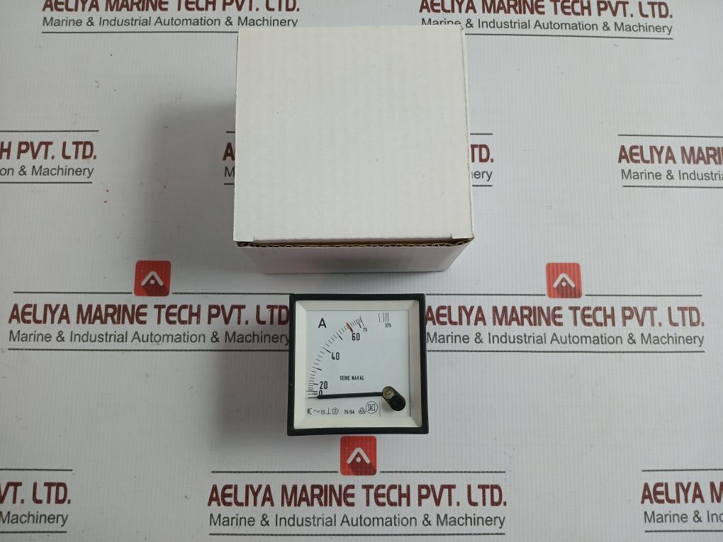 0-75/375 A Analog Panel Ammeter Saci