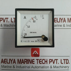 0-75/375 A Analog Panel Ammeter Saci