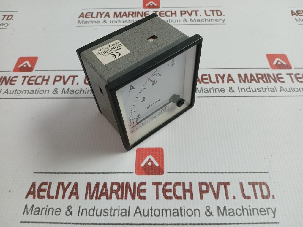 0-75/375 A Analog Panel Ammeter Saci