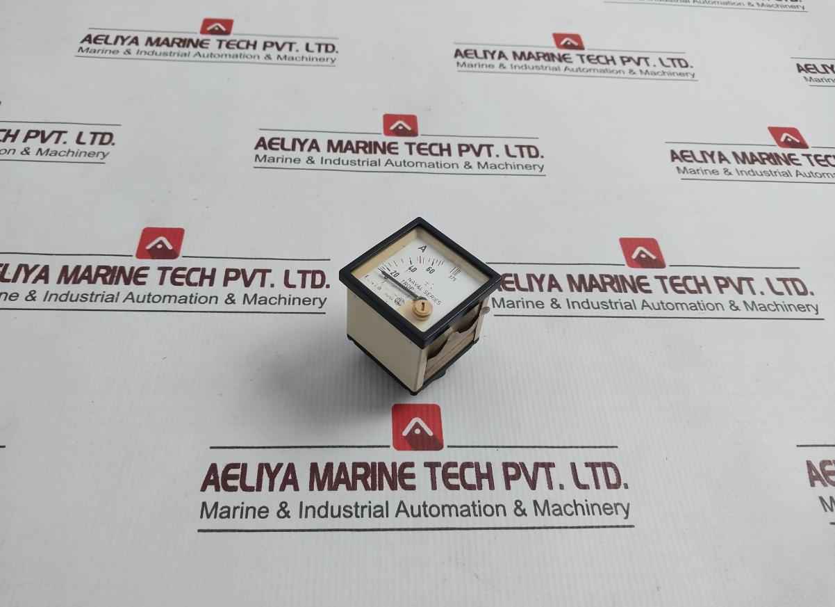 Saci 0-75/375 A Analog Panel Ammeter Gauge 1.5 75/5A