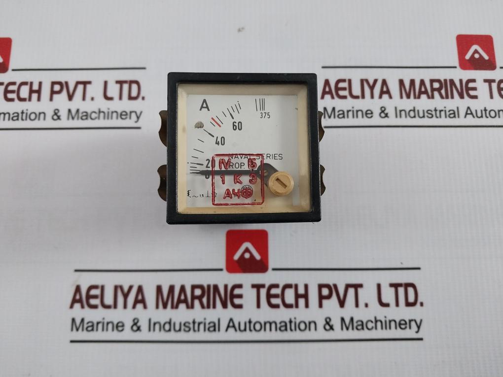 Saci 0-75/375 A Analog Panel Ammeter Gauge 75/5A