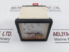 Saci 0-75/375 A Analog Panel Ammeter Gauge 75/5A