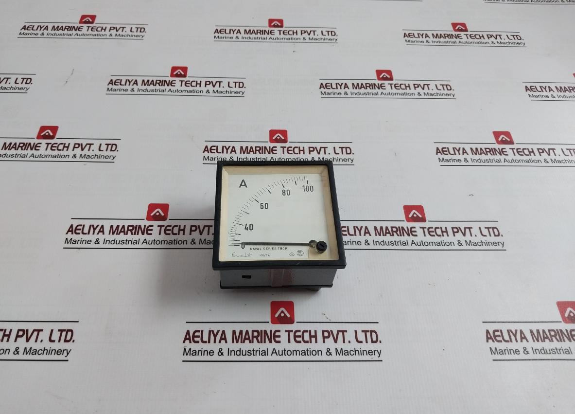 Saci 100/5A Naval Series Trop Ammeter 0-100 A