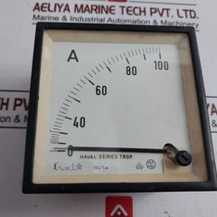 Saci 100/5A Naval Series Trop Ammeter 0-100 A