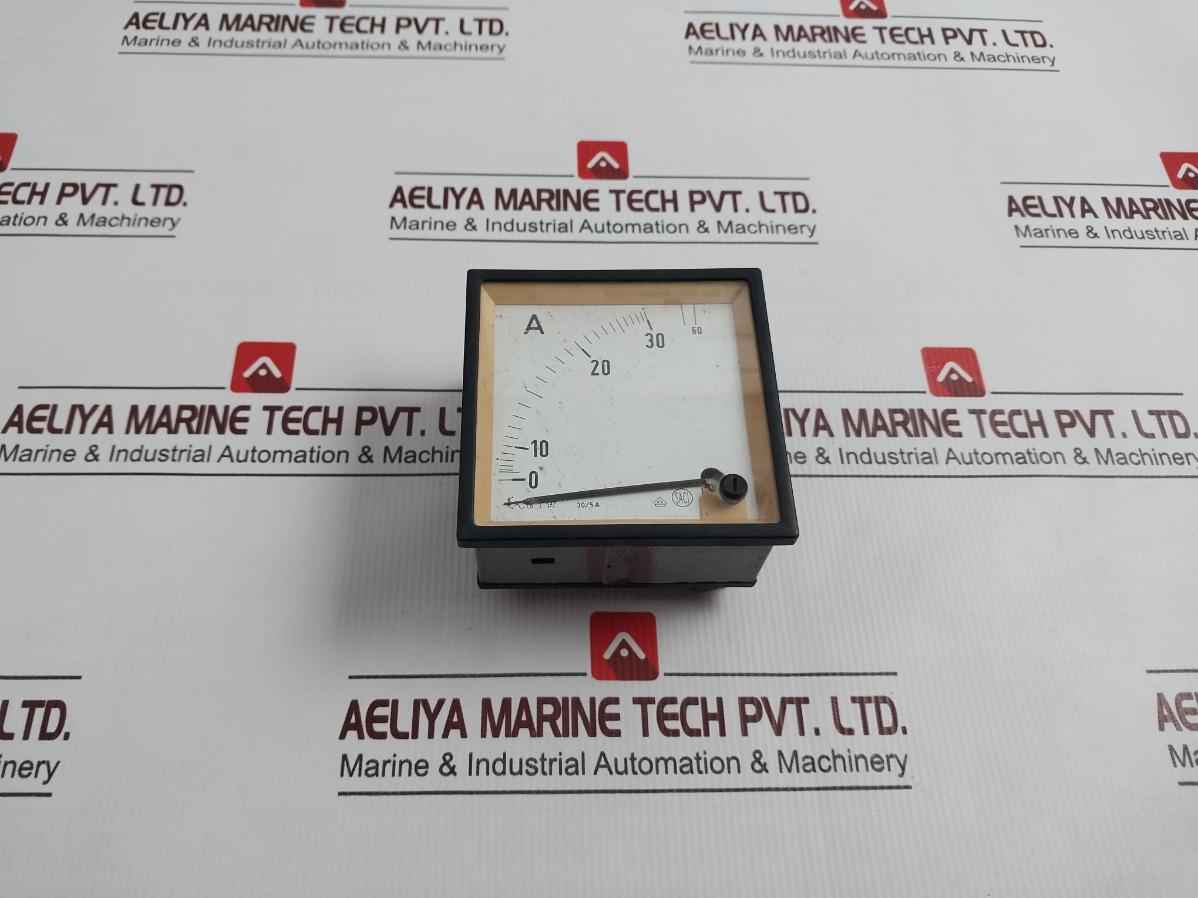 Saci 30/5a Analogue Panel Ammeter