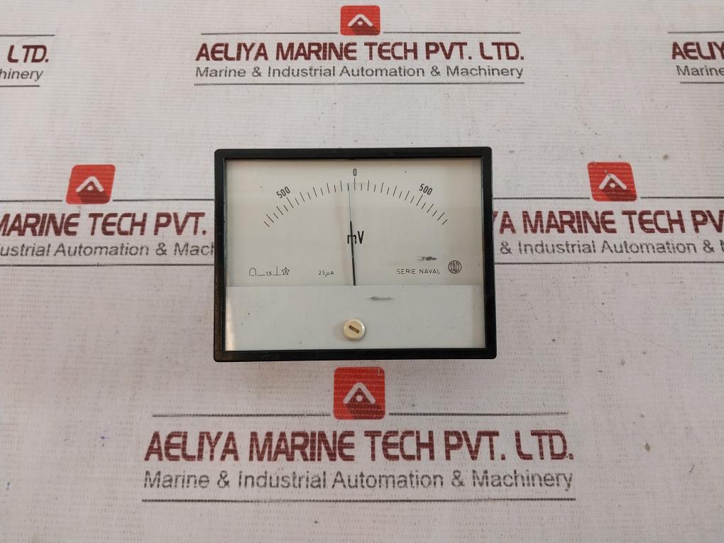 Saci 500-0-500 Mv Panel Meter 25µA