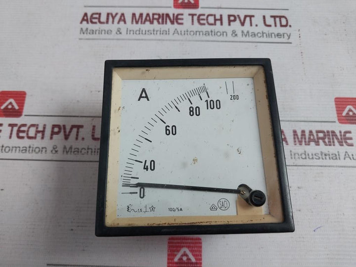 Saci Ammeter 0-100/200A 100/5A