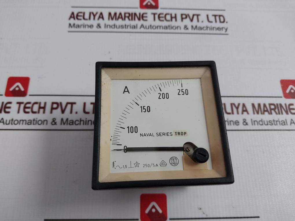 Saci Ammeter 250/5A, 0-250A