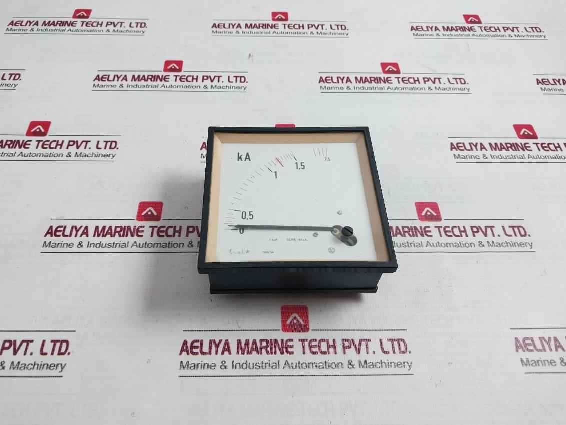 Saci Analog Ammeter 1500/5A 0 To 1,5/7,5 Ka