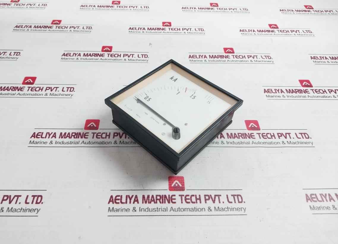 Saci Analog Ammeter 1500/5A 0 To 1,5/7,5 Ka