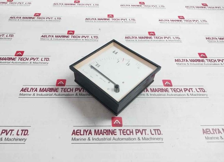 Saci Analog Ammeter 1500/5A 0 To 1,5/7,5 Ka