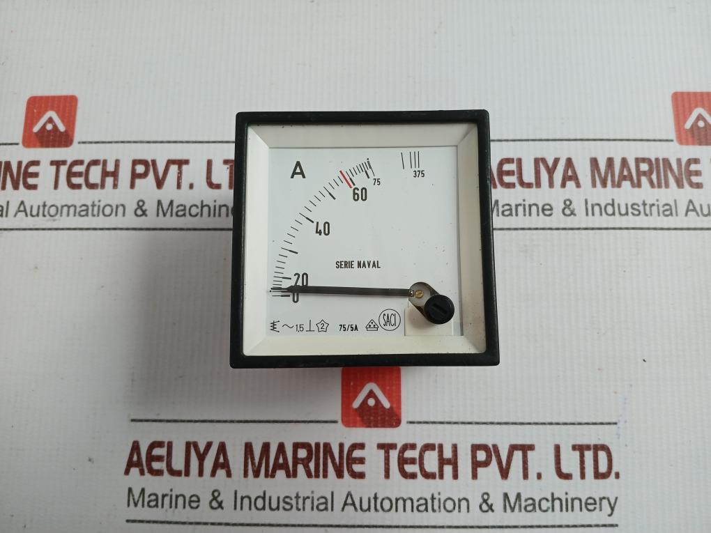 Saci Analog Ampmeter 75/5A