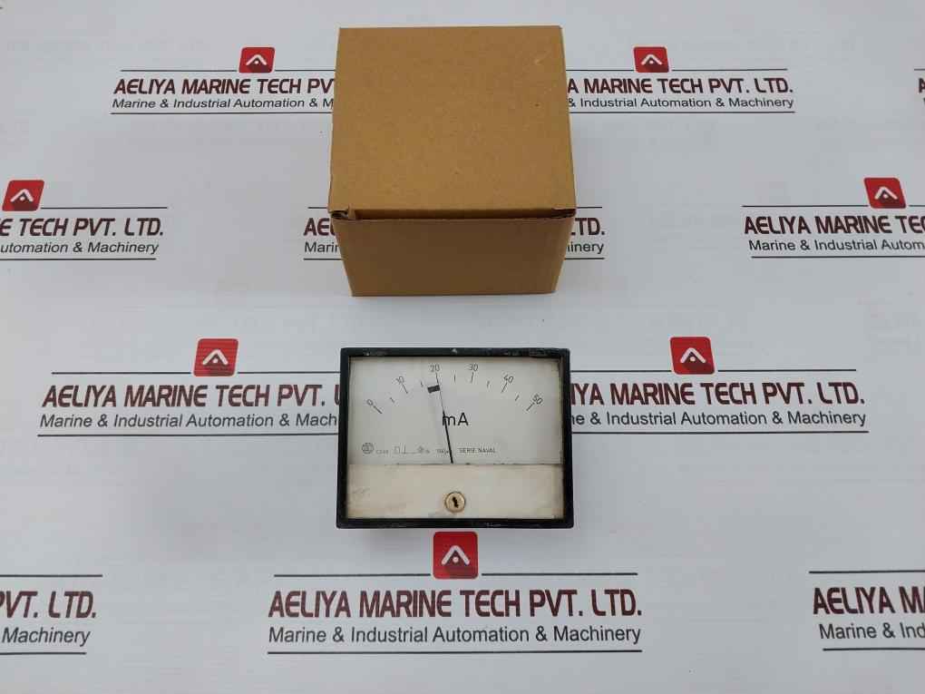 Saci Ccb3 Milliamperes Meter 0-50 Ma