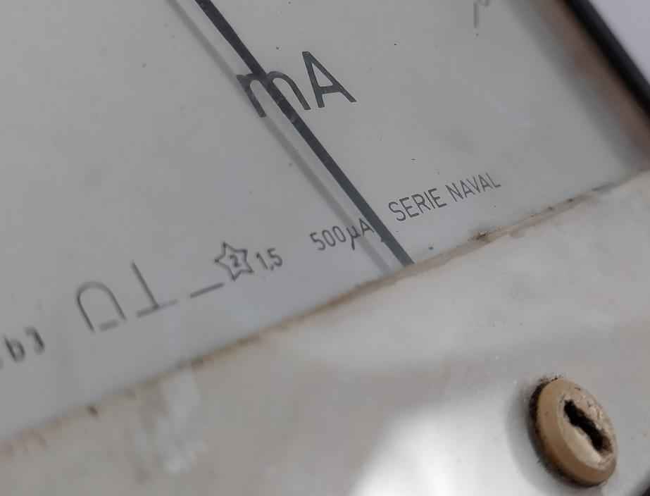 Saci Ccb3 Milliamperes Meter 0-50 Ma