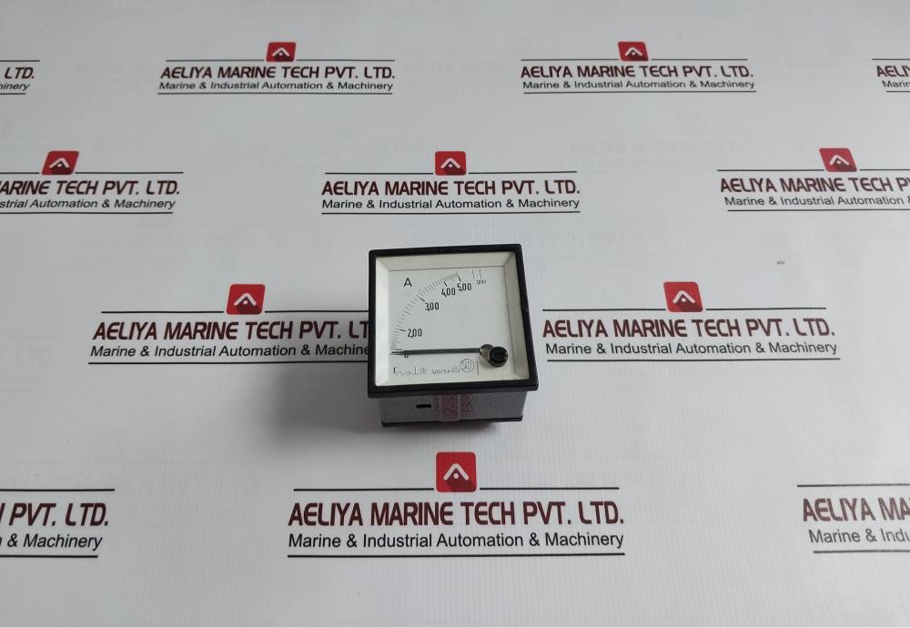 Saci Dc Analog Amp Meter 5.00/5A 1.000A