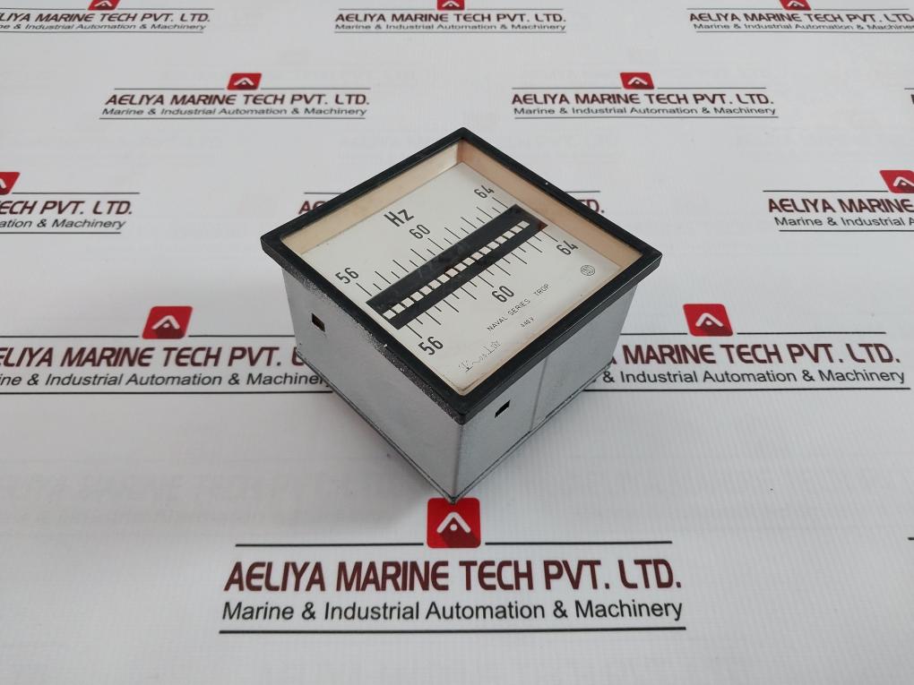 Saci Frequency Meter Naval Series 56-64 Hz 440V ~0.5
