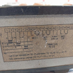 Saci Naval Series Rmc2A Over Current Relay 220V