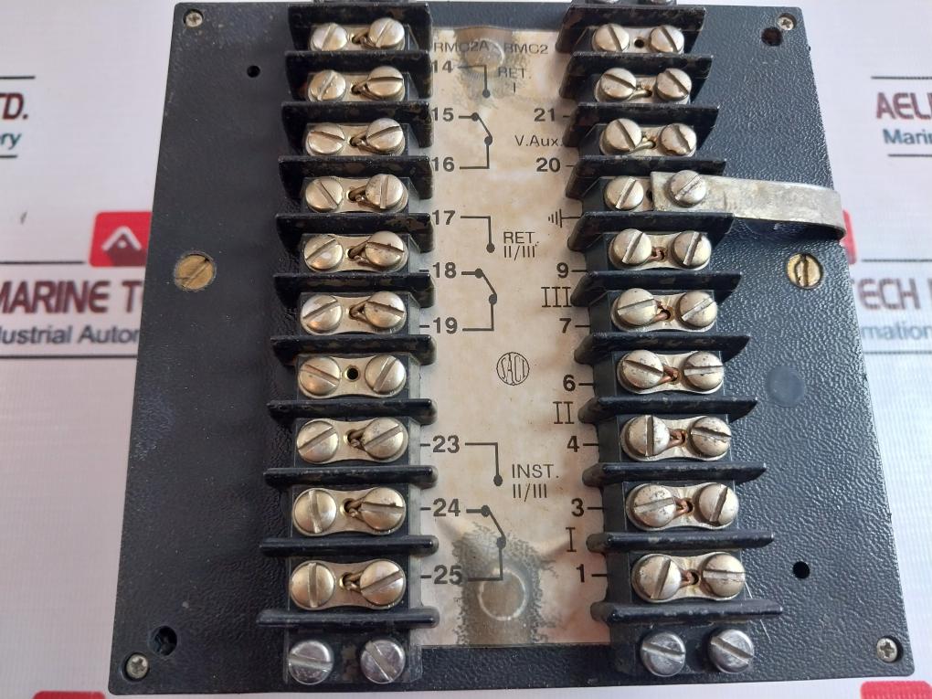 Saci Naval Series Rmc2A Over Current Relay 220V