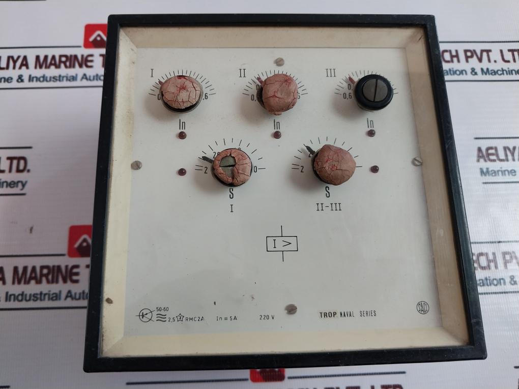 Saci Naval Series Rmc2A Over Current Relay 220V