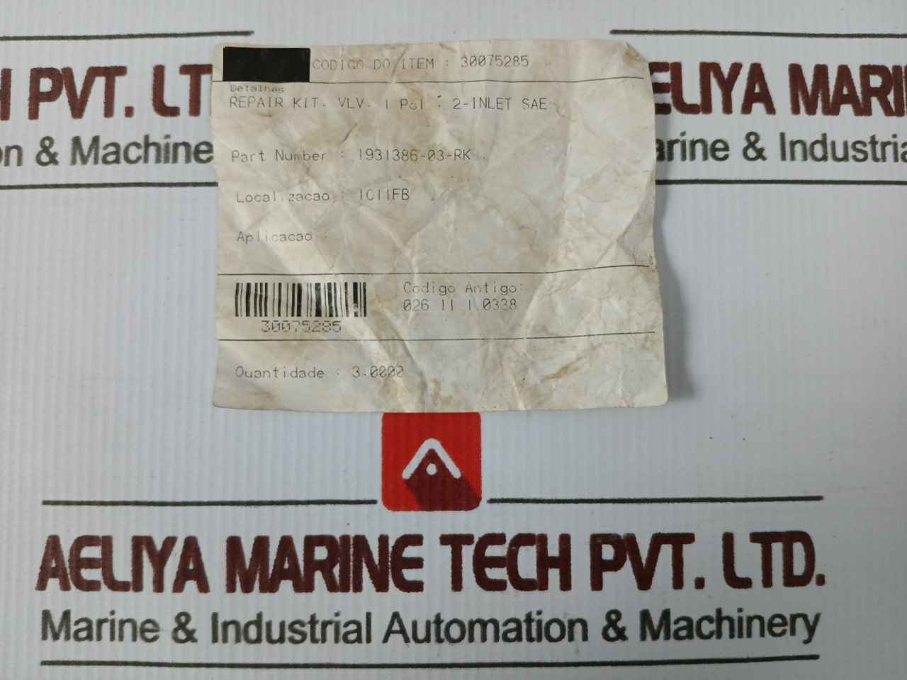 Sae 1931386-03-rk Valve Repair Kit 2-inlet