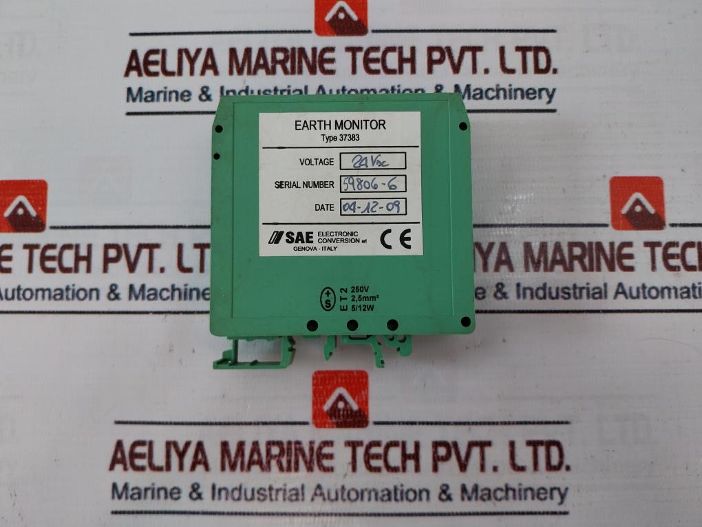 SAE 37383 Earth Monitor 24vdc