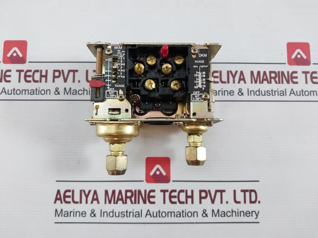 Sae Woon Hs-606M Pressure Control Switch -0.06 To 0.6 Mpa Ac125V Ac250V 10A 5A