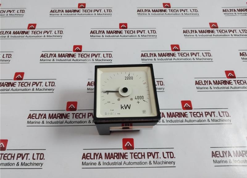 Sael -600-0-4000 Kw Ammeter Volt Meter Wq96/S-d2W 881.001.026.0004