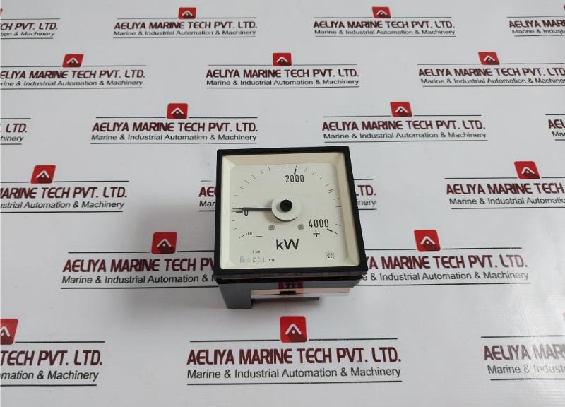 Sael -600-0-4000 Kw Ammeter Volt Meter Wq96/S-d2W 881.001.026.0004
