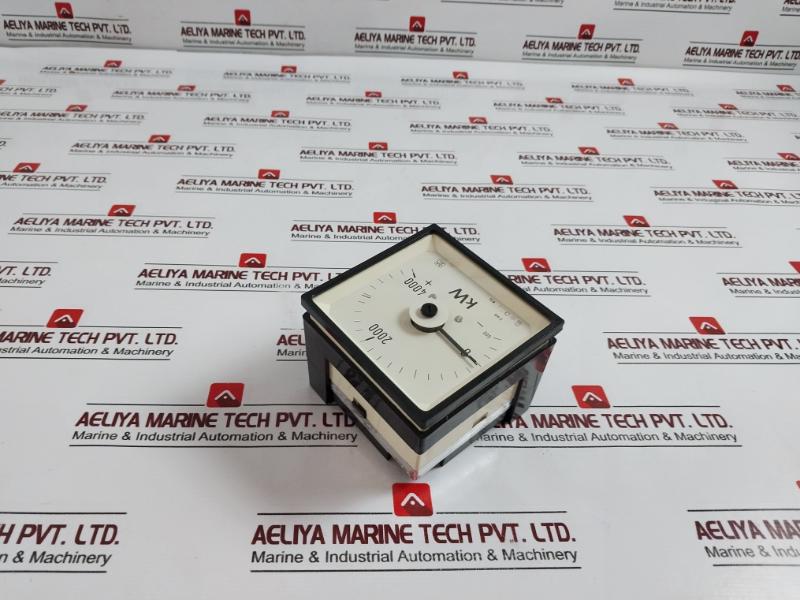 Sael -600-0-4000 Kw Ammeter Volt Meter Wq96/S-d2W 881.001.026.0004