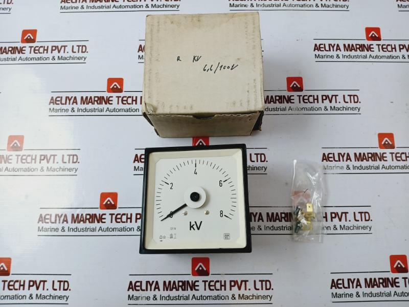 Sael 0-8 Kv Ammeter Volt Meter 0-8 Kv 6600 V3/100-v3V 121 V