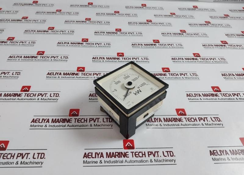 Sael 1000-0-4000 Kw Ammeter Volt Meter Mod Wl 96 Din 4-20 Ma