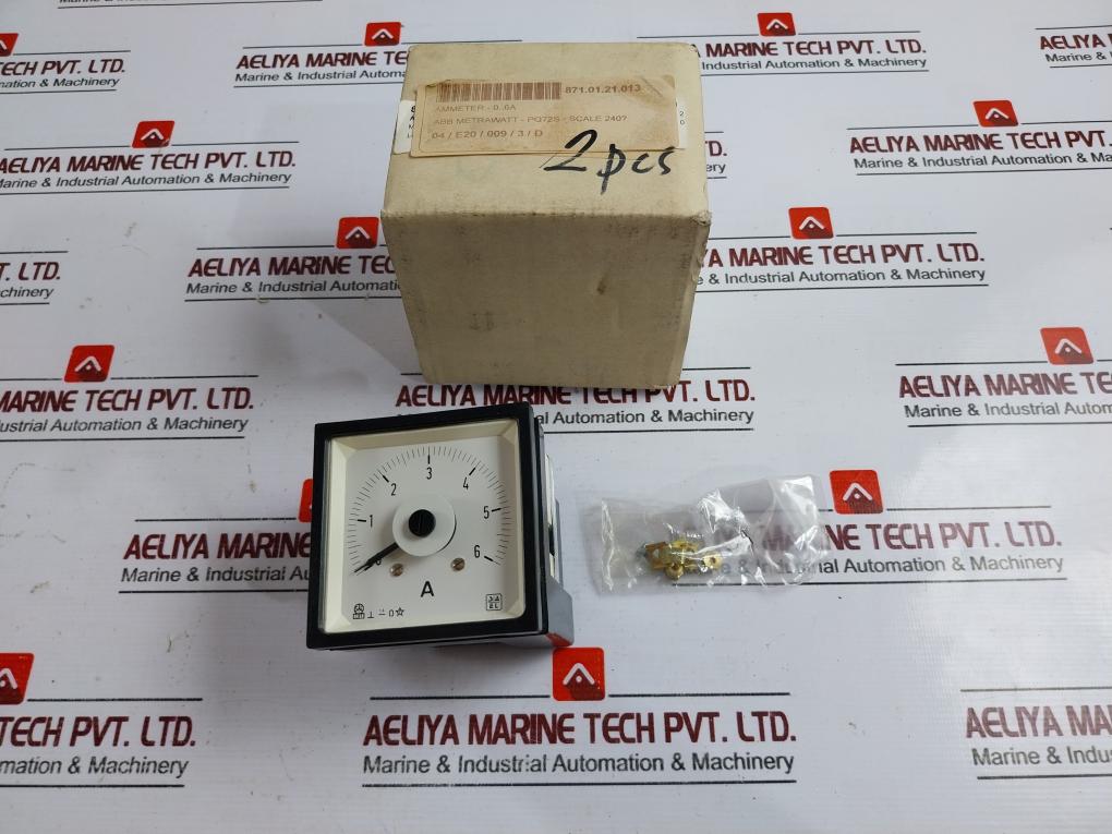 Sael Pq72S Ampere Meter Ammeter 0-6A 871.01.21.013