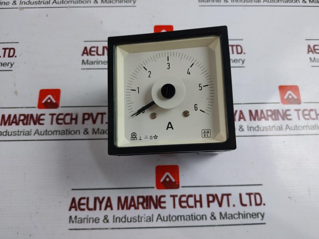 Sael Pq72S Ampere Meter Ammeter 0-6A 871.01.21.013