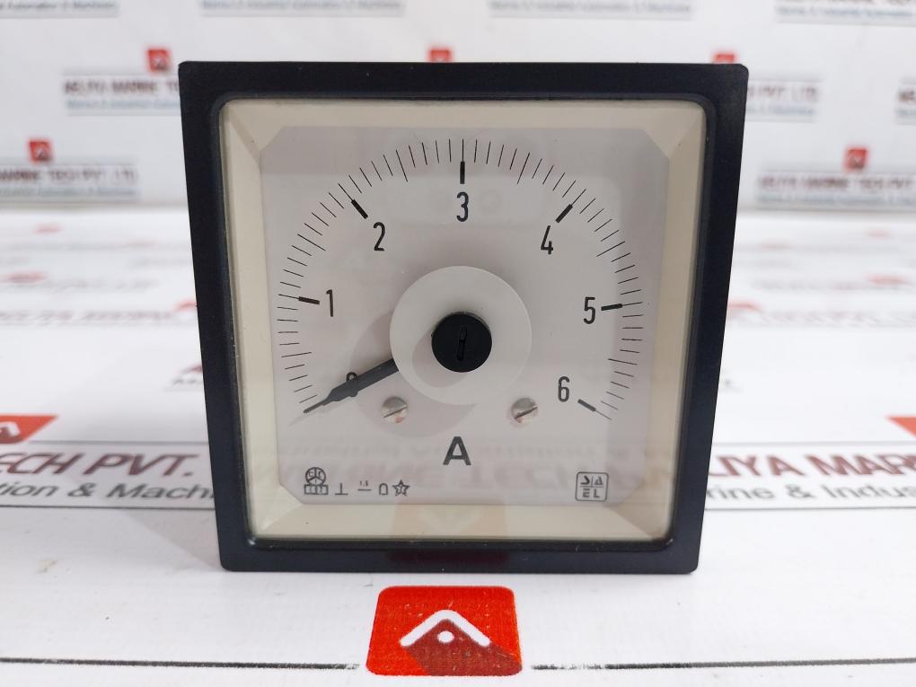 Sael Pq72S Ampere Meter Ammeter 0-6A 871.01.21.013