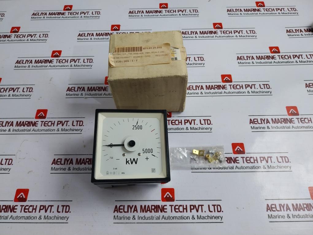 Sael Wq96/S Analog Watt Meter -750 To +5000Kw 5Ma