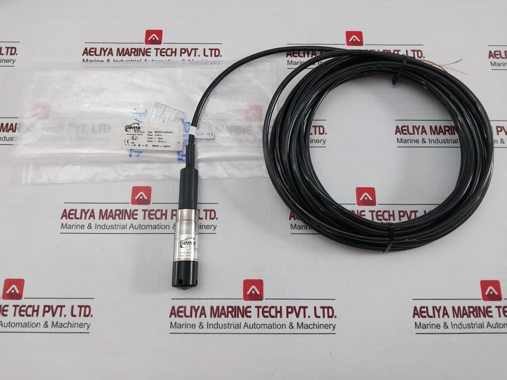Safe Pressure Transmitter 10-meter Gems Sensors 26Icbgf1519Mggb001