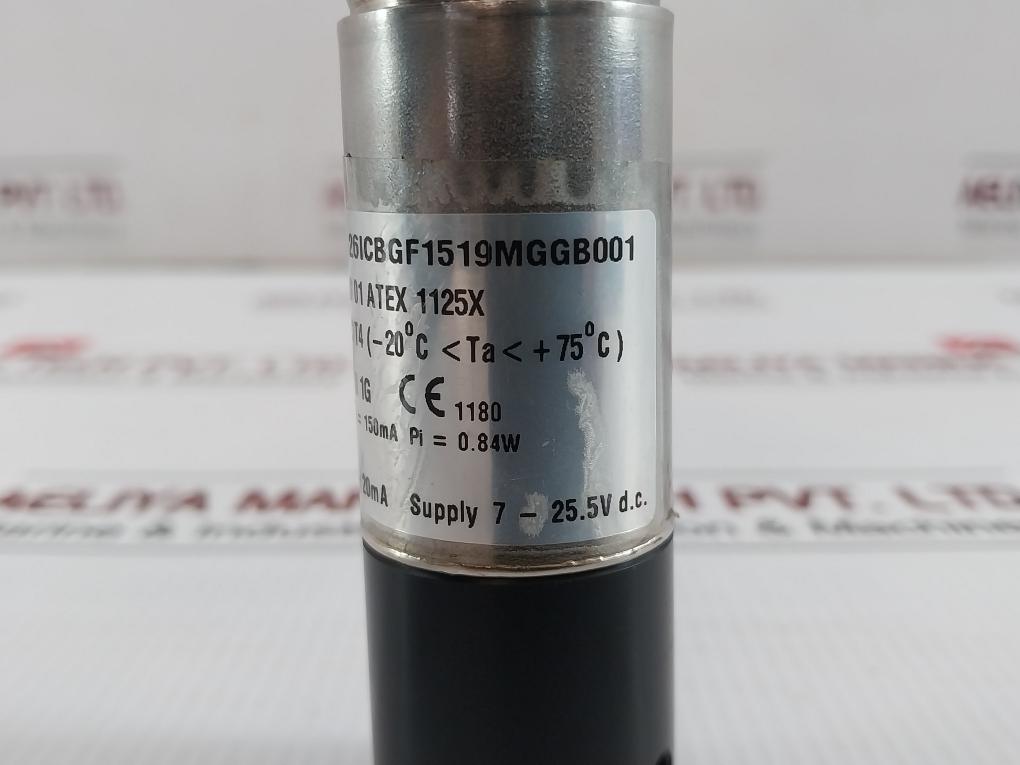 Safe Pressure Transmitter 10-meter Gems Sensors 26Icbgf1519Mggb001
