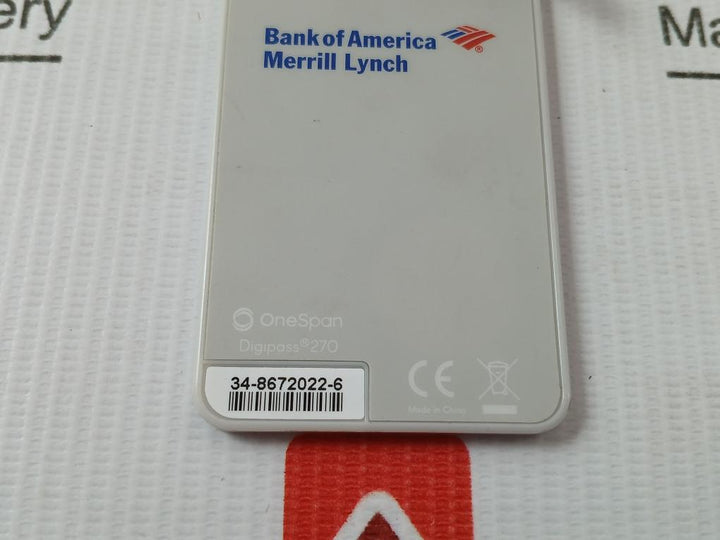 Safepass Hardware Authentication Token Security Device 2Fa Digipass 270