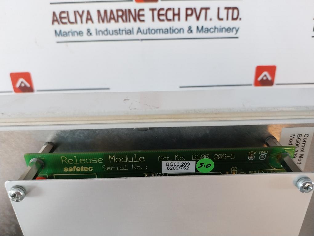 Safetec Acs-1 Water Mist Remote Release Panel