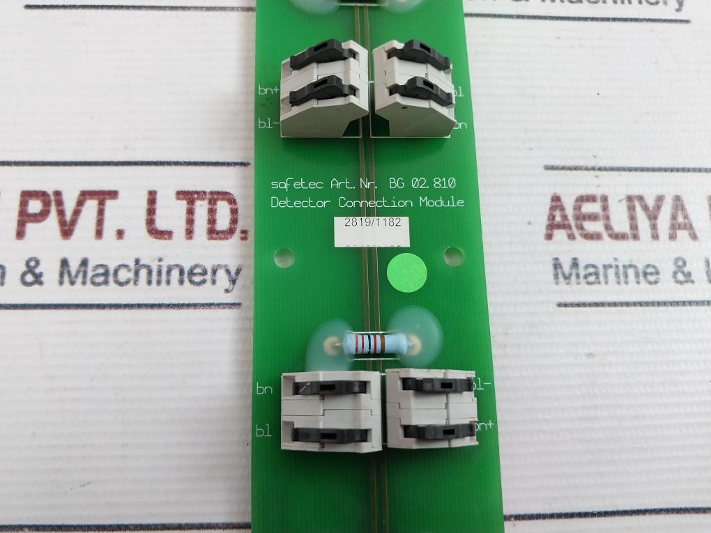 Safetec Bg 02.810 Detector Connection Module – Aeliya Marine Tech