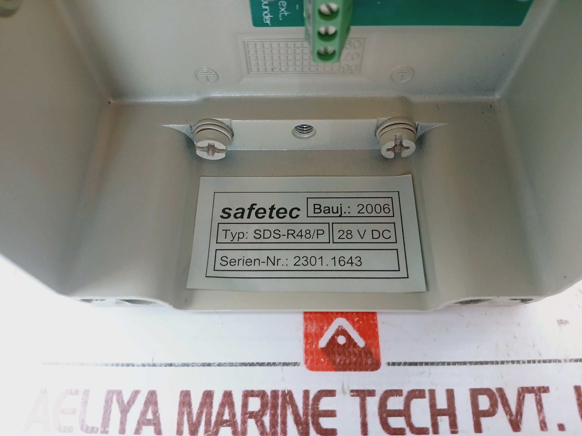 Safetec Sds-48 Smoke Detection System 28V Dc