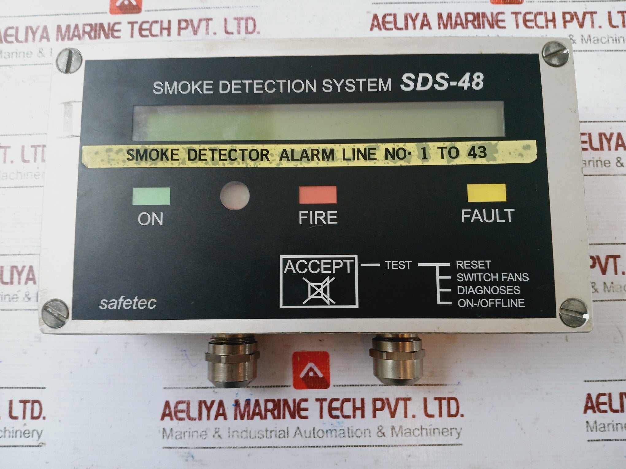 Safetec Sds-48 Smoke Detection System 28V Dc