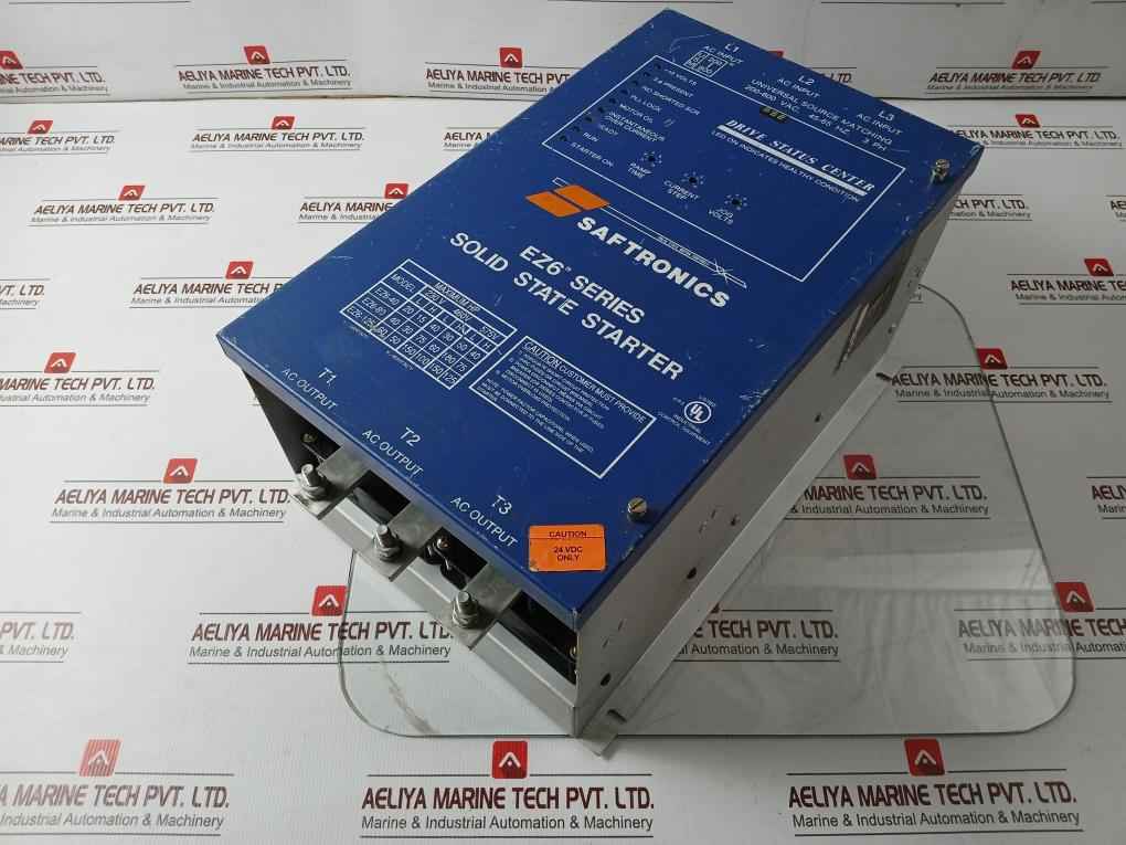 Saftronics Ez6-80 Ez6 Series 3-phase Solid State Starter 120/240 Vac