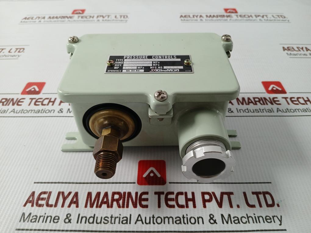 Saginomiya -0.06~0.6 Mpa Pressure Switch Sns-c106W
