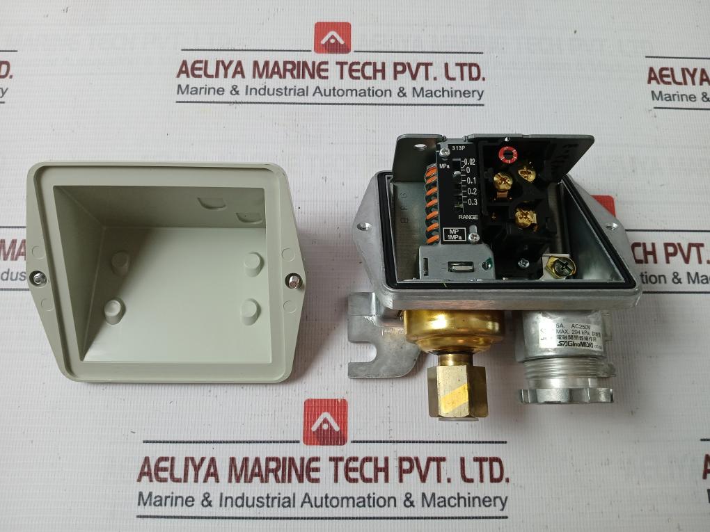Saginomiya Ans-c103Pg1 Pressure Control -0.02~0.3 Mpa 5A Ac250V