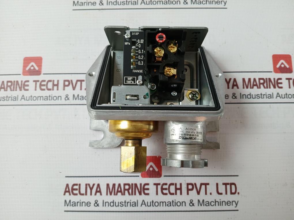 Saginomiya Ans-c103Pg1 Pressure Control -0.02~0.3 Mpa 5A Ac250V