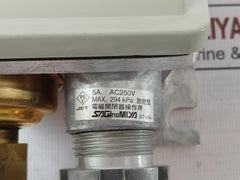 Saginomiya Ans-c103Pg1 Pressure Control -0.02~0.3 Mpa 5A Ac250V