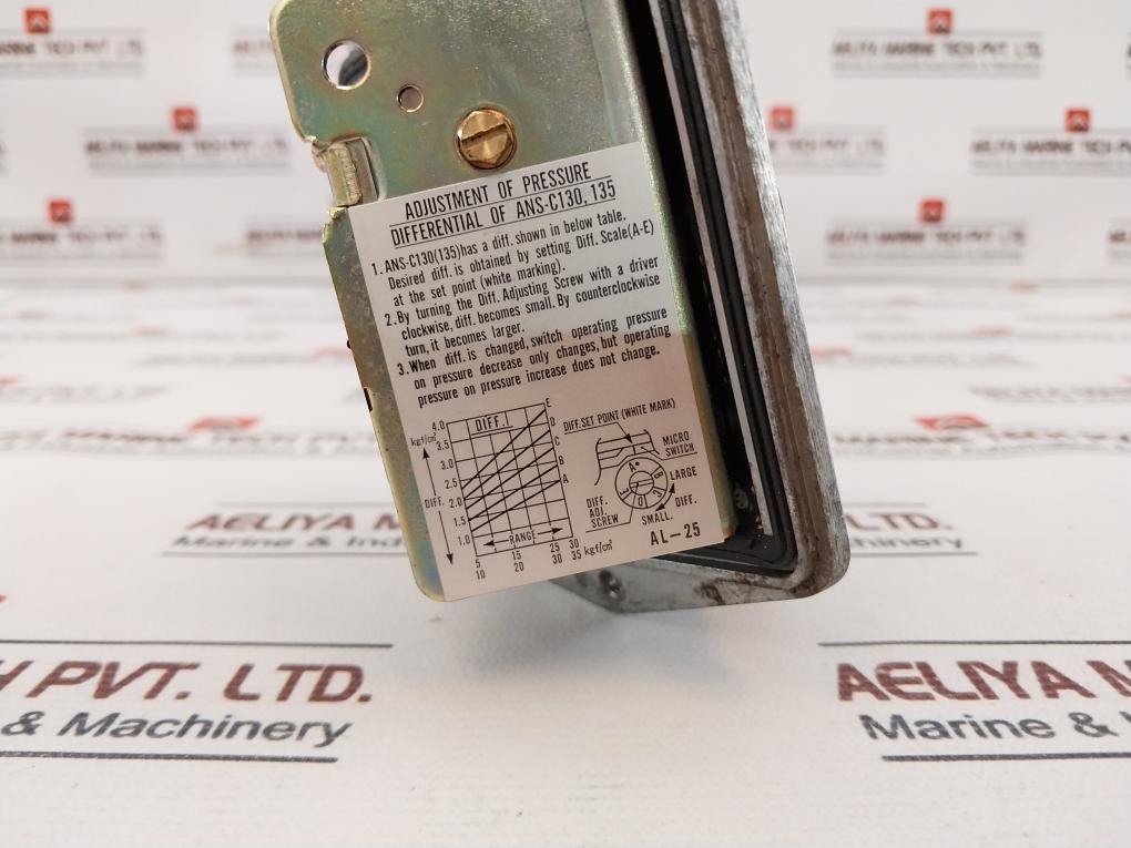 Saginomiya ANS-C130PBQ001 Pressure Switch 33 Kgf/Cm2