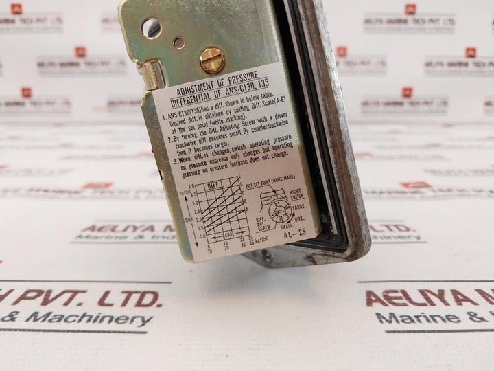 Saginomiya ANS-C130PBQ001 Pressure Switch 33 Kgf/Cm2