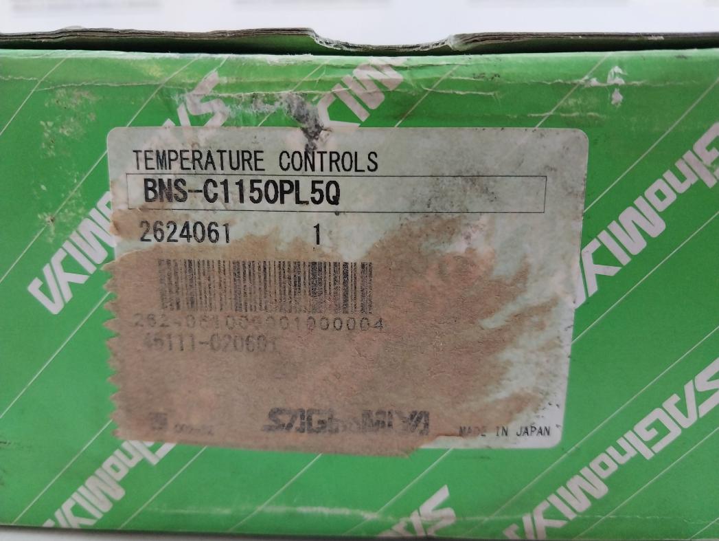 Saginomiya Bns-c1150Pl5Q Temperature Controller 70-150C Bns-c1150 4Tt 4061-6 5M